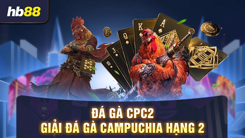 Đá gà CPC2 - Giải đá gà Campuchia hạng 2